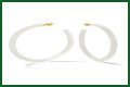 White Hoop Earrings a la Tracee Ellis Ross’ Alison Lou Pair